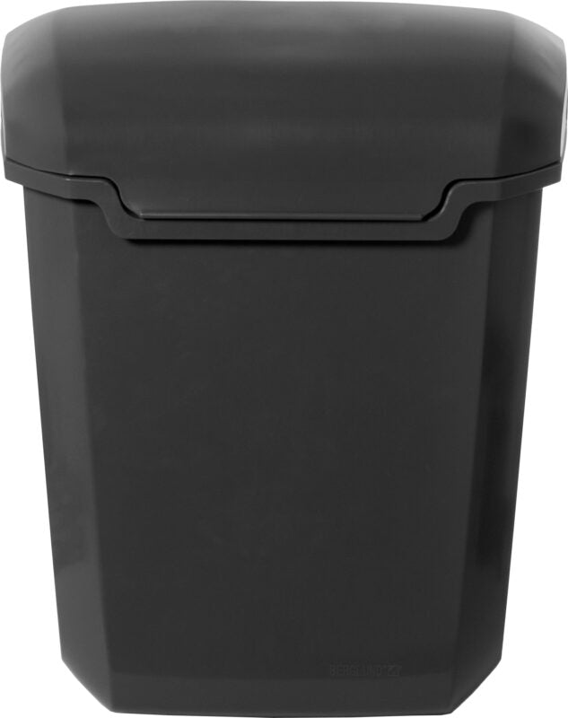 Brevlåda S90 svart av återvunnen plast