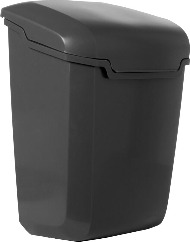 Brevlåda S90 svart av återvunnen plast