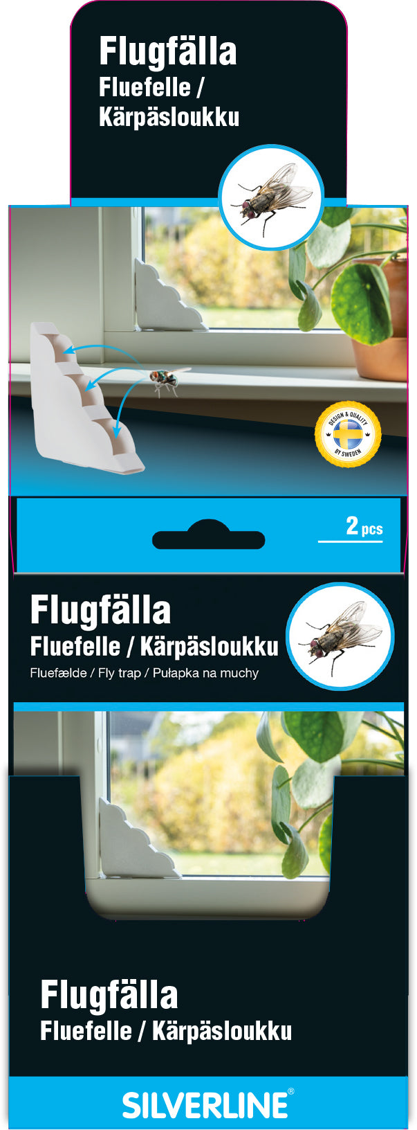 Fly trap window 2-pack