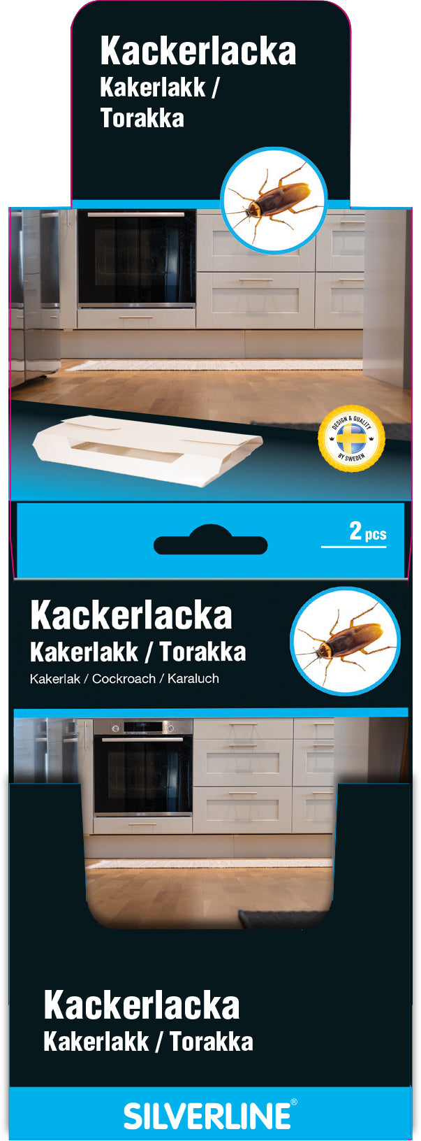 Cockroach trap 2-pack