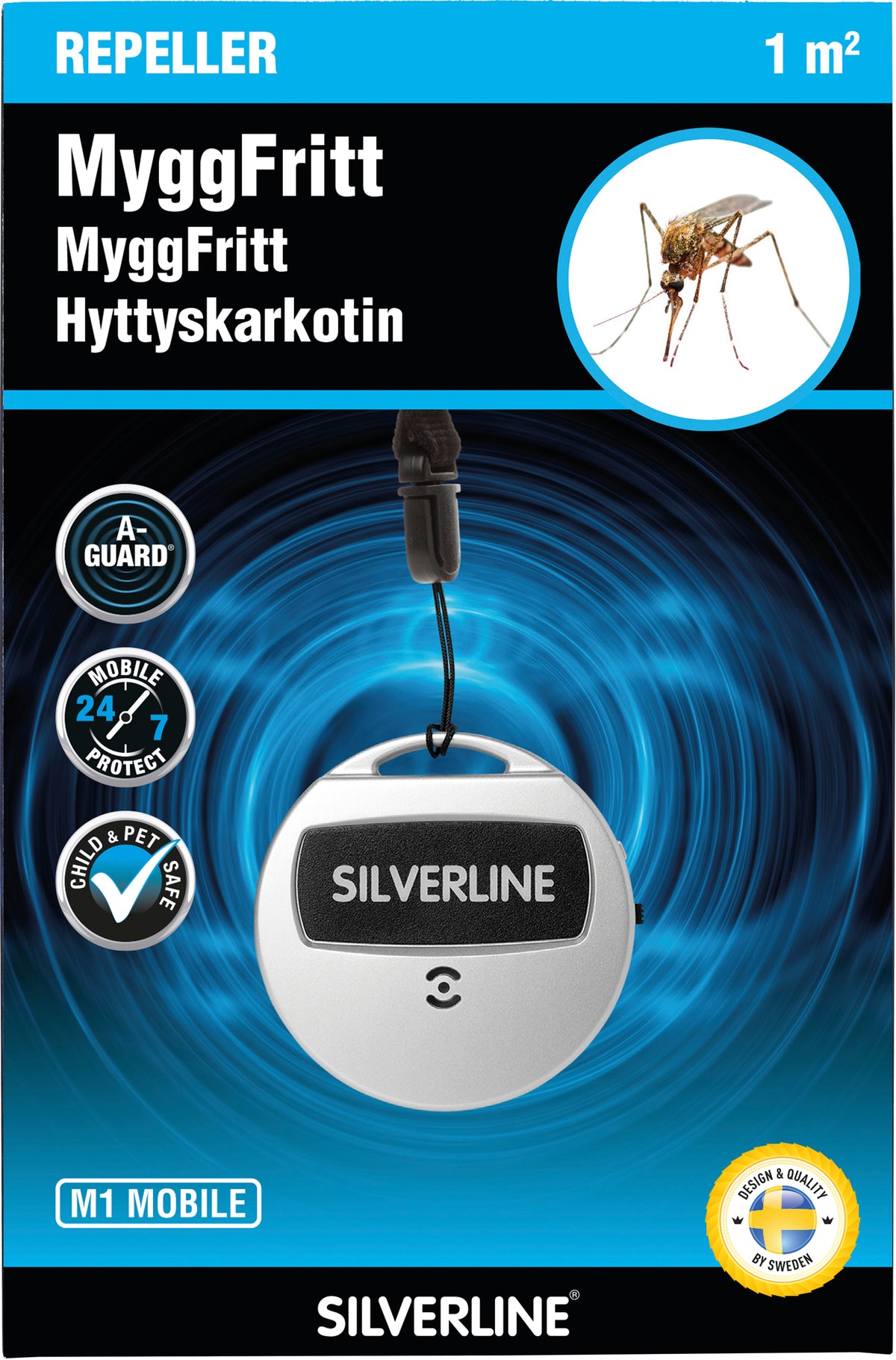 Sääsepeletaja™ M1, kaasaskantav