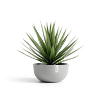 Lillepott Oslo madal 50cm valgehall