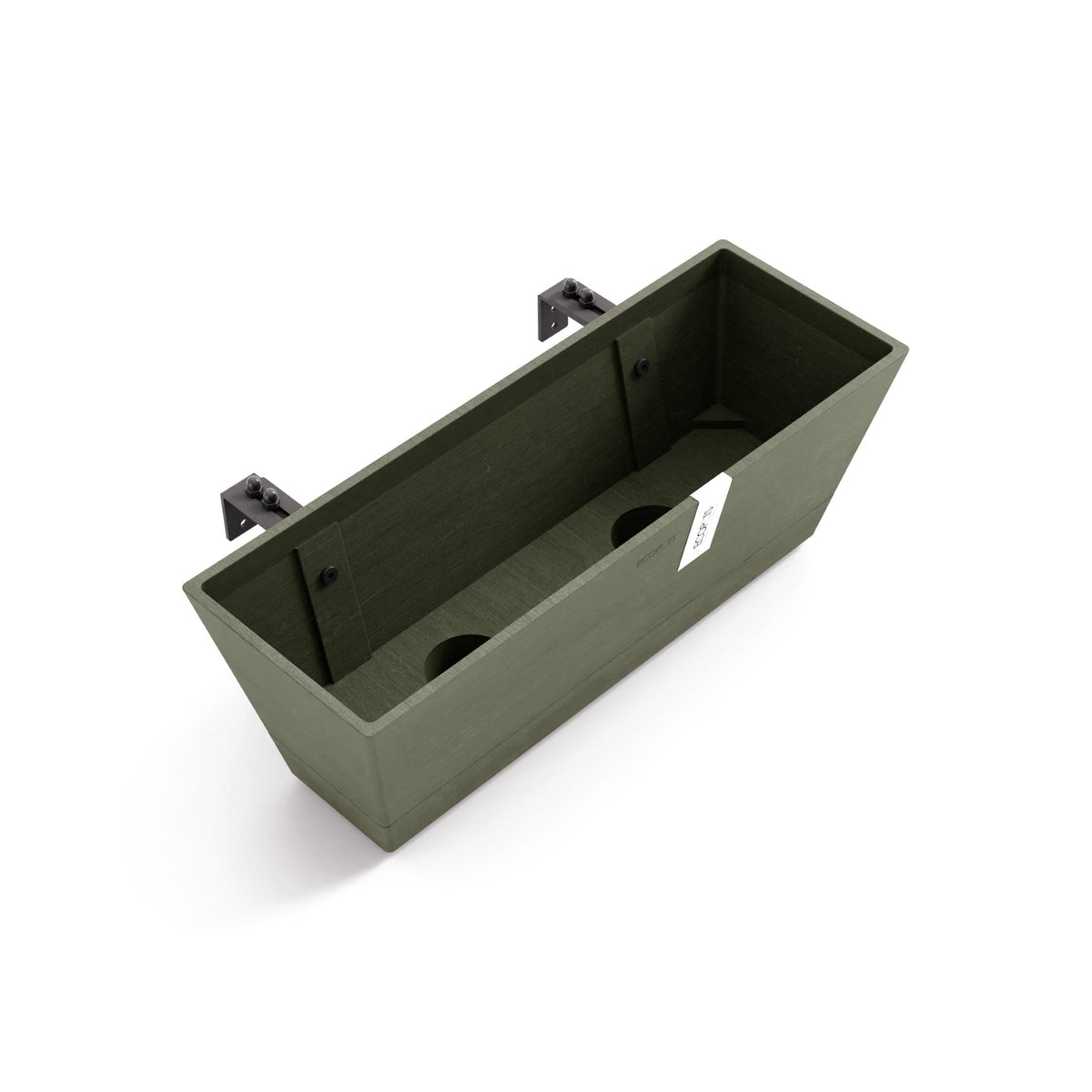 Kukkaruukku Bruge ripustettava 50cm kaki - Ecopots