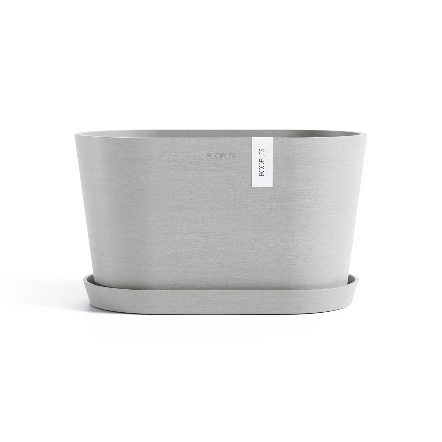 Kukkaruukku Tokio 30cm valkoharmaa