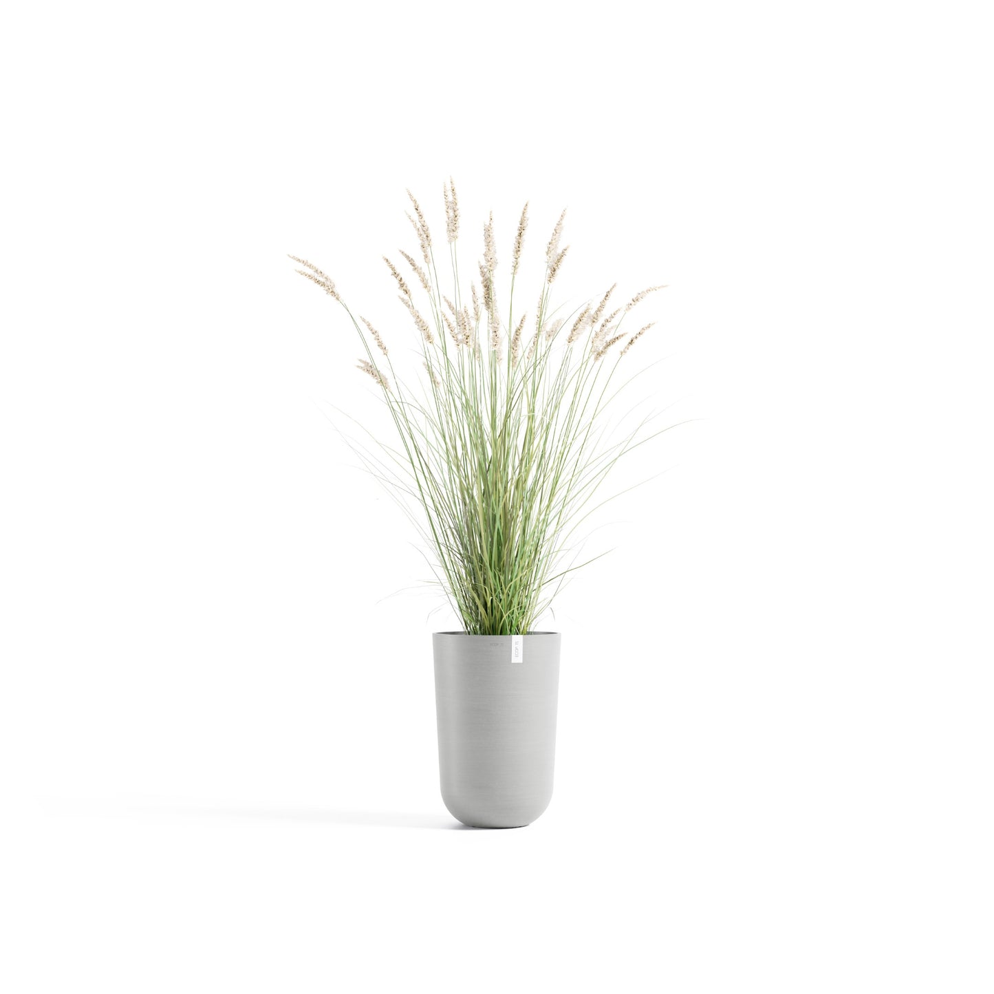 Kukkaruukku Oslo korkea 52cm valkoharmaa