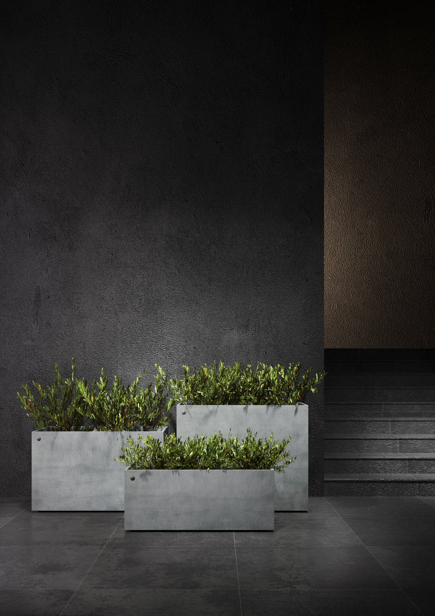 Kukkaruukku Semplito 60cm betonikivi