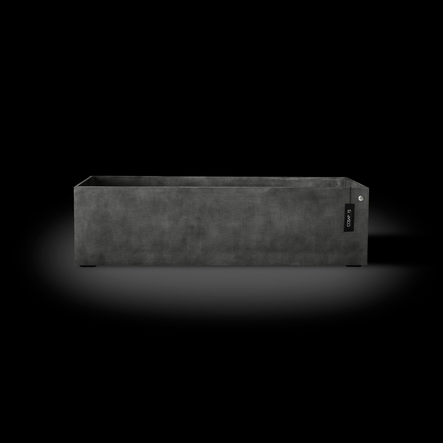 Kukkaruukku Semplito grand 40cm harmaa kivi