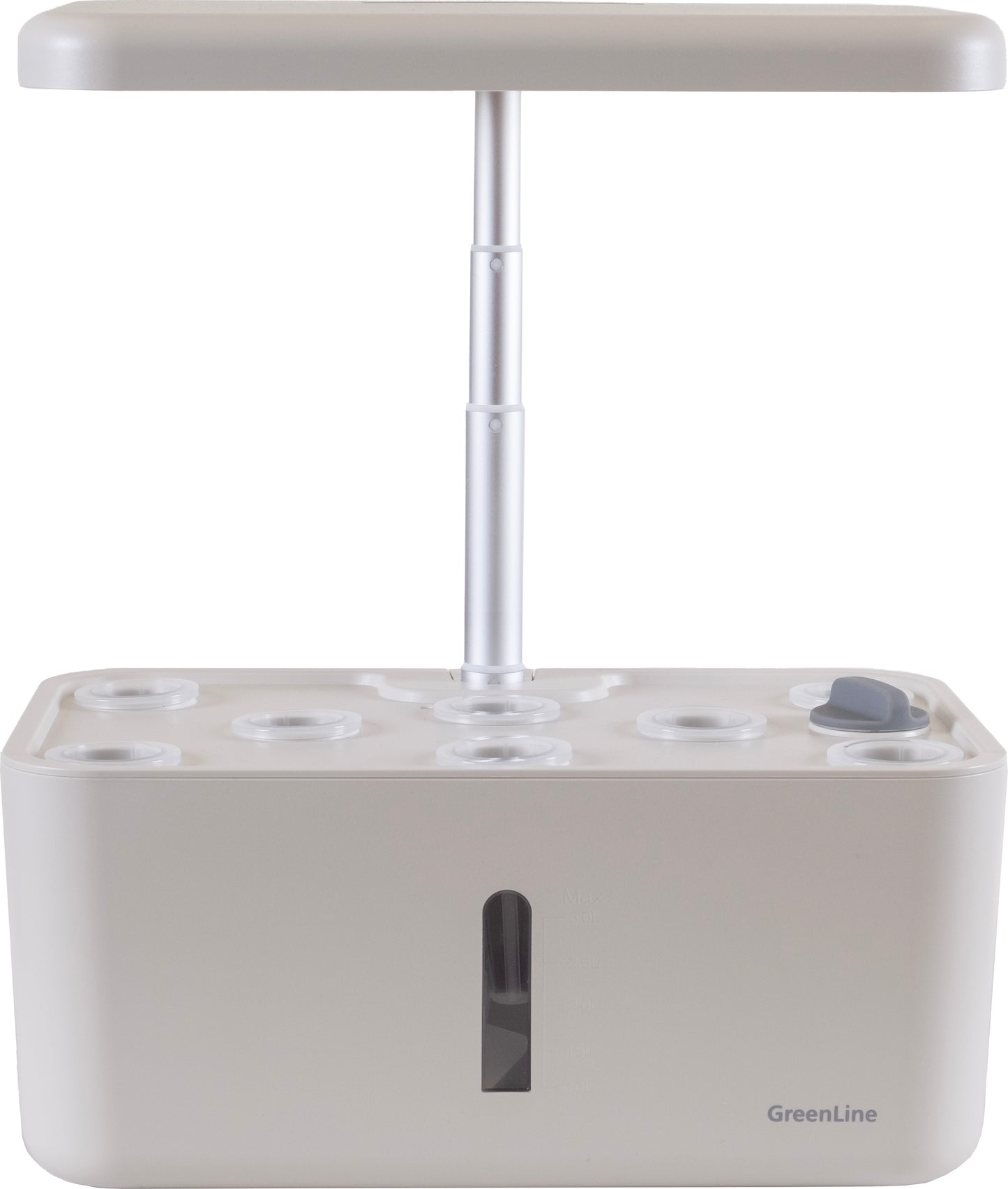 Water barrel 100l gray with tap, lid and stand