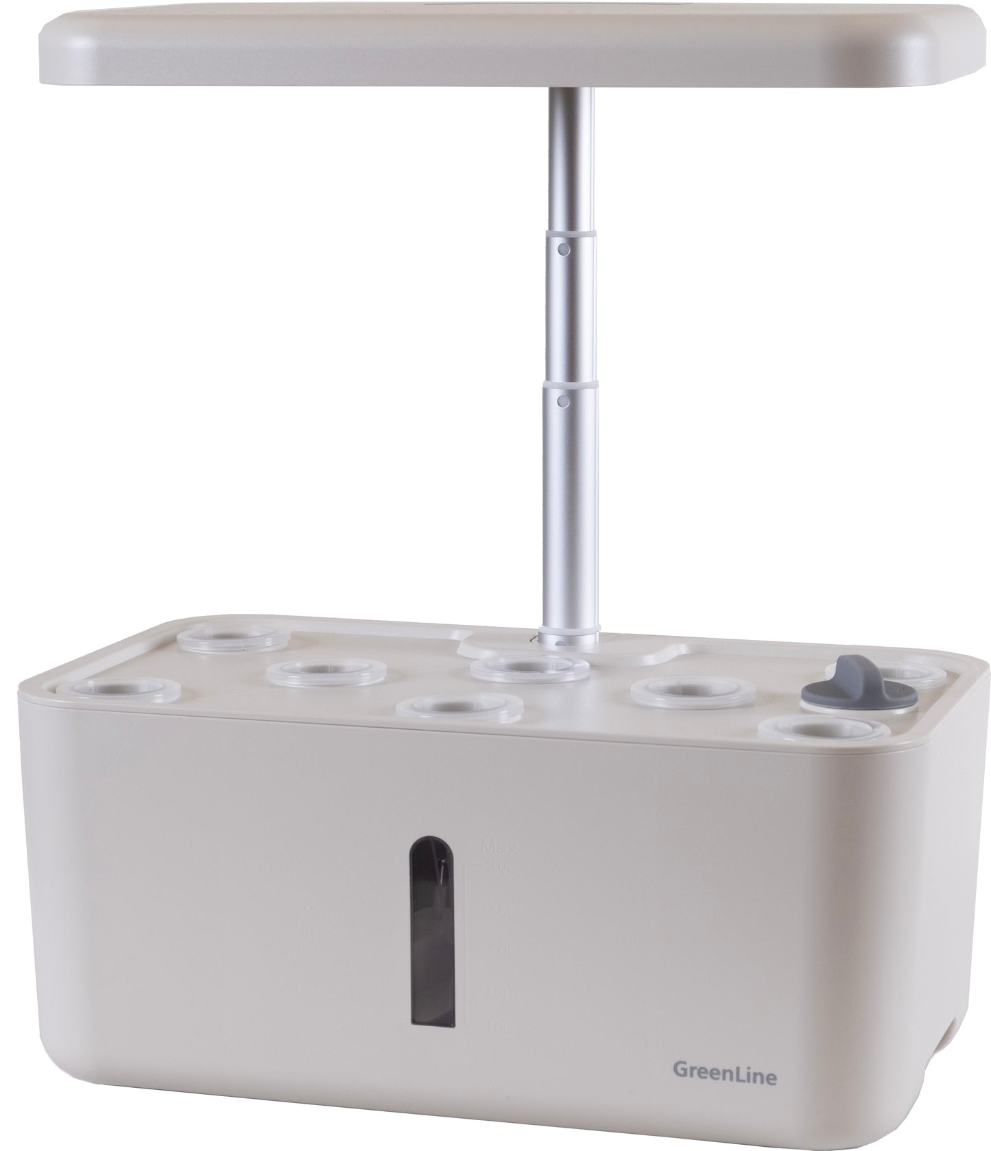 Water barrel 100l gray with tap, lid and stand