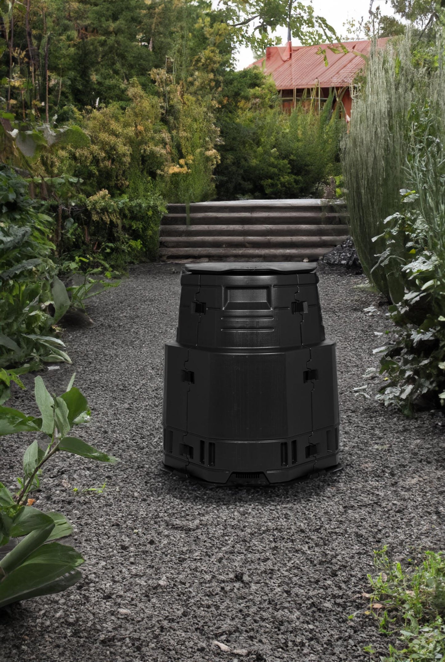 Warm compost Master 375l black -15 °C