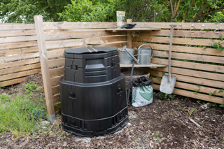 Warm compost Master 375l black -15 °C