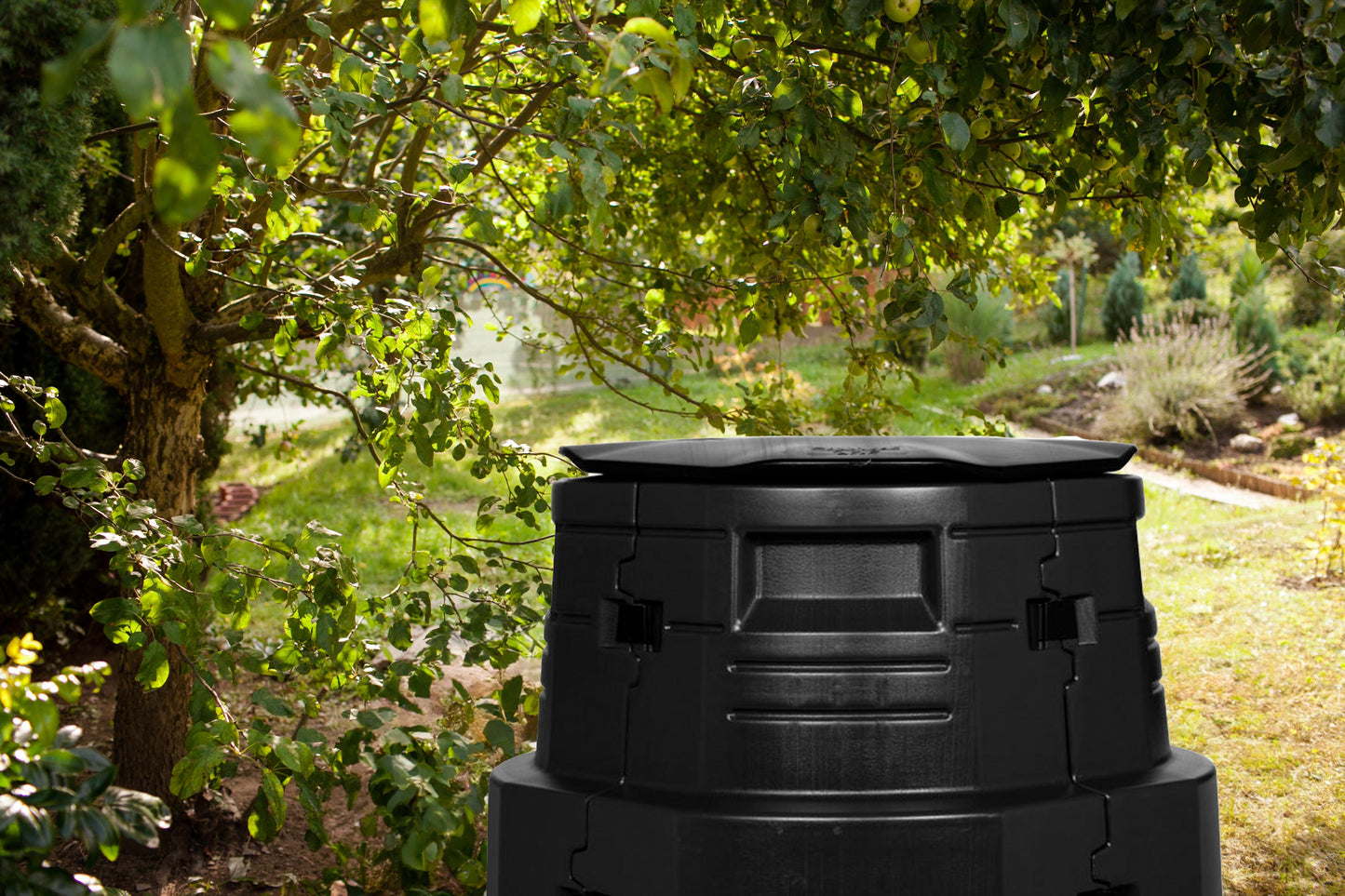 Warm compost Master 375l black -15 °C
