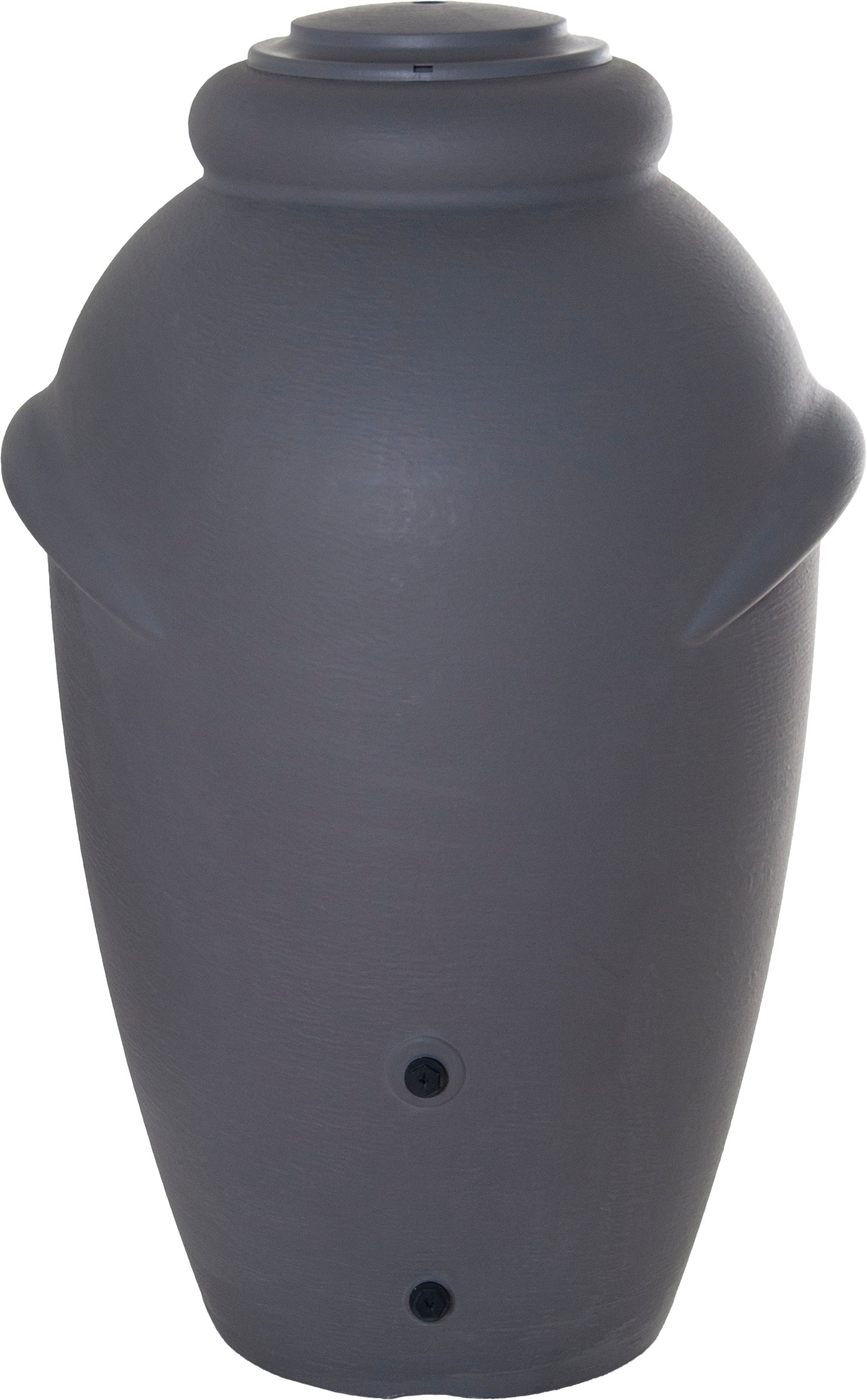Rainwater barrel 360l gray with lid