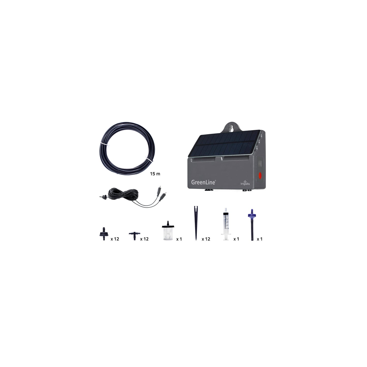 Automatisk droppbevattningsystem EcoAqua S-12