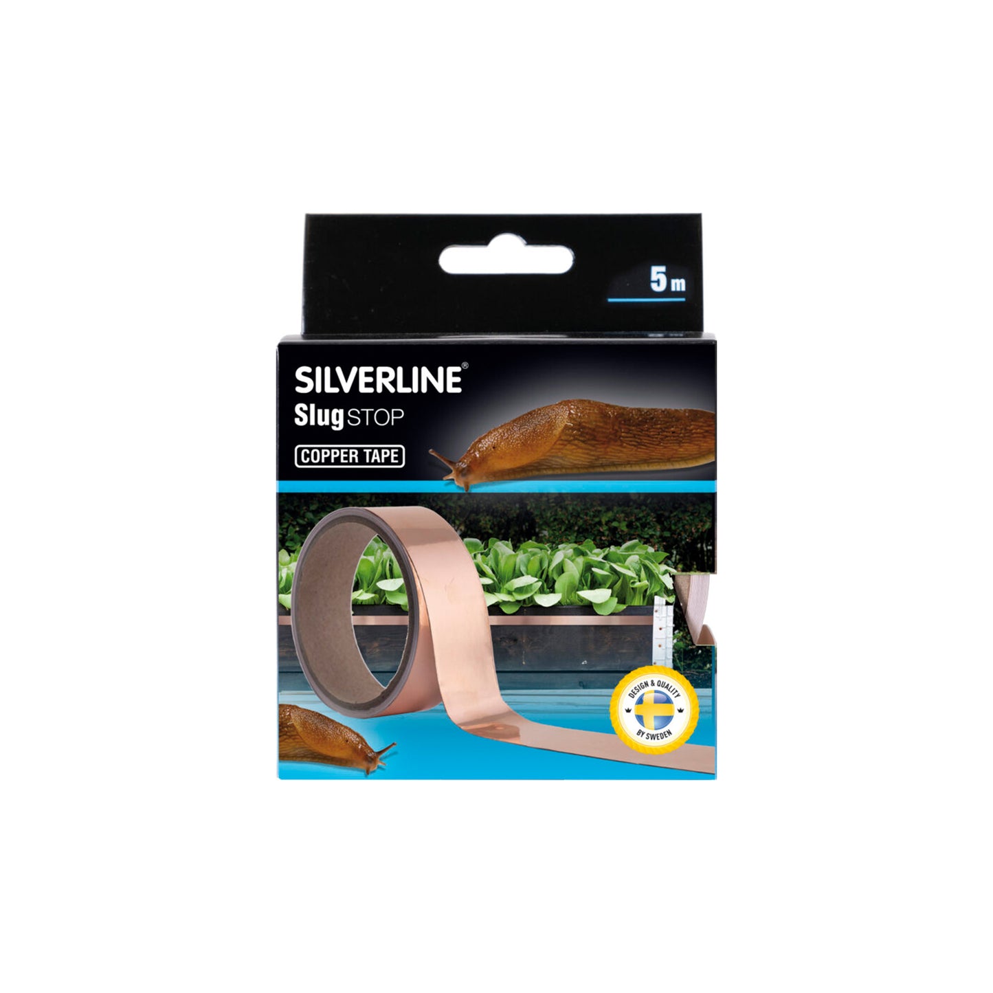 Snail tape copper 5m