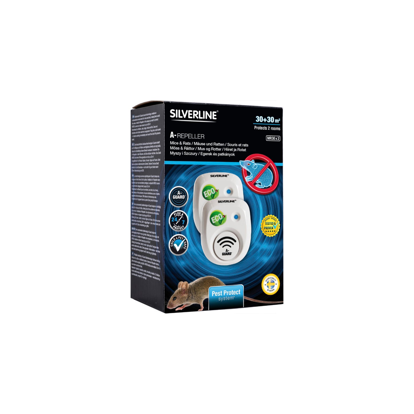 A-repeller Möss & Råttor ™ MR 30x2