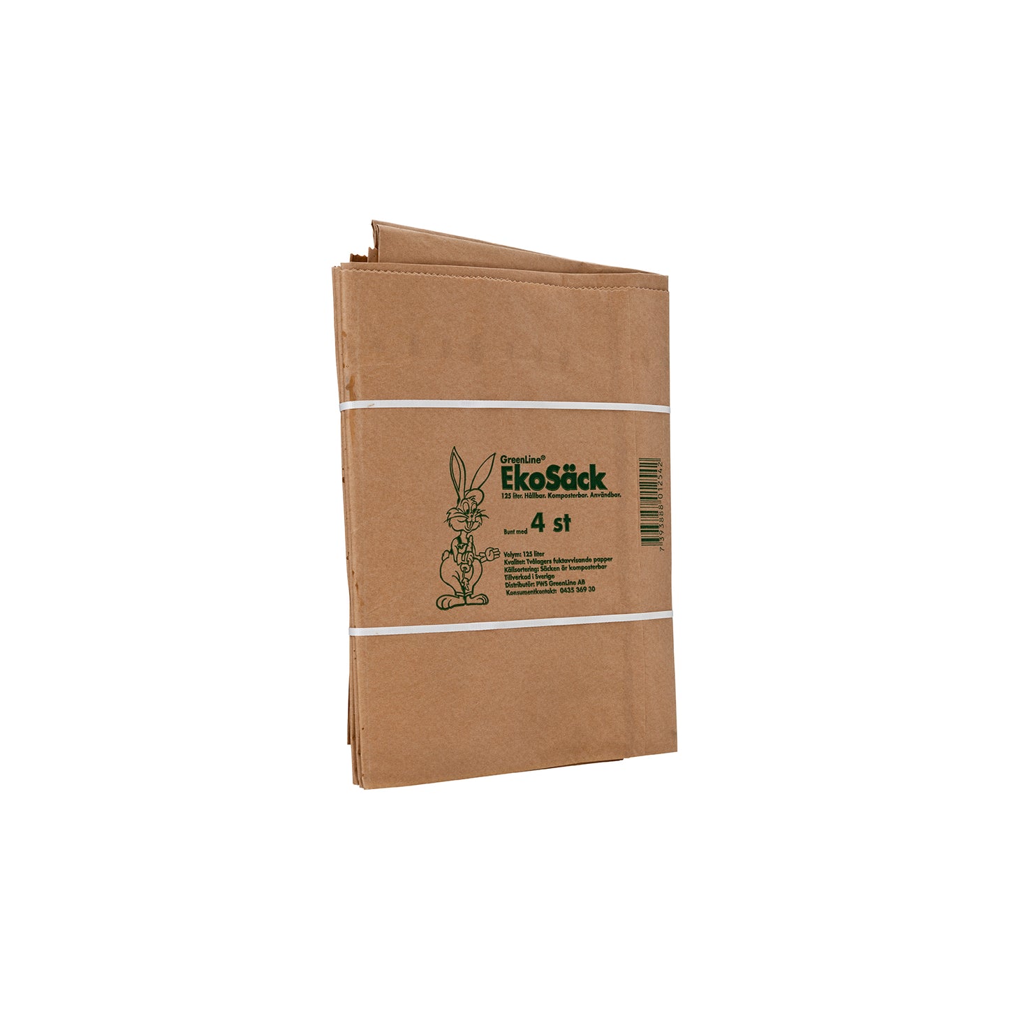 Paperisäkki Eko, 4-pack