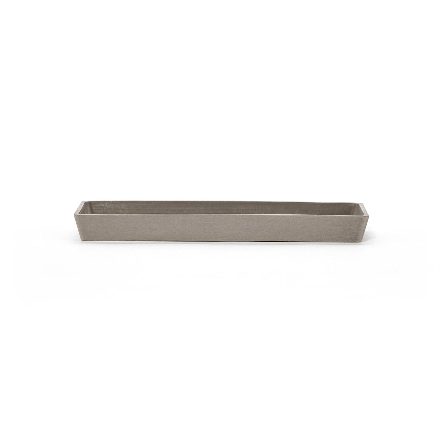 Kukkaruukku - Ecopots - Aluslautanen Bruge 25cm taupe - Ecopots - Uuden aikakauden kukkaruukku kierrätysmateriaalista