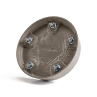 Aluslautanen Oslo pyörillä 35cm taupe