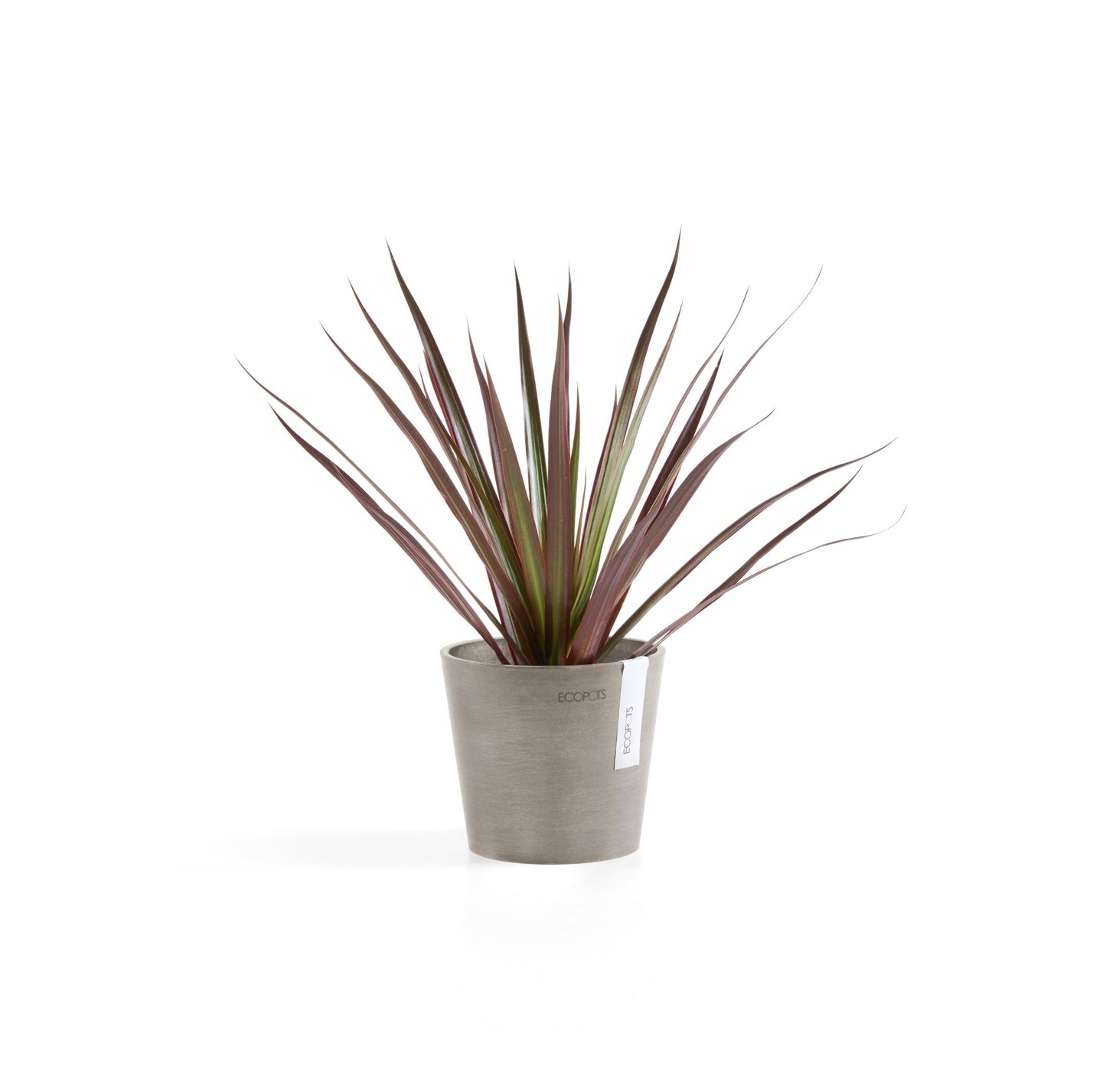 Kukkaruukku - Ecopots - Amsterdam 13cm taupe - Ecopotskauppa - Uuden aikakauden kukkaruukku