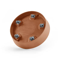 Aluslautanen Amsterdam pyörillä 40cm terracotta