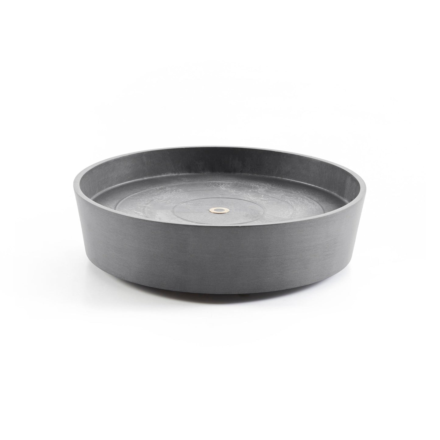 Kukkaruukku - Ecopots - Amsterdam aluslautanen pyörillä 50cm harmaa - Ecopotskauppa - Uuden aikakauden kukkaruukku