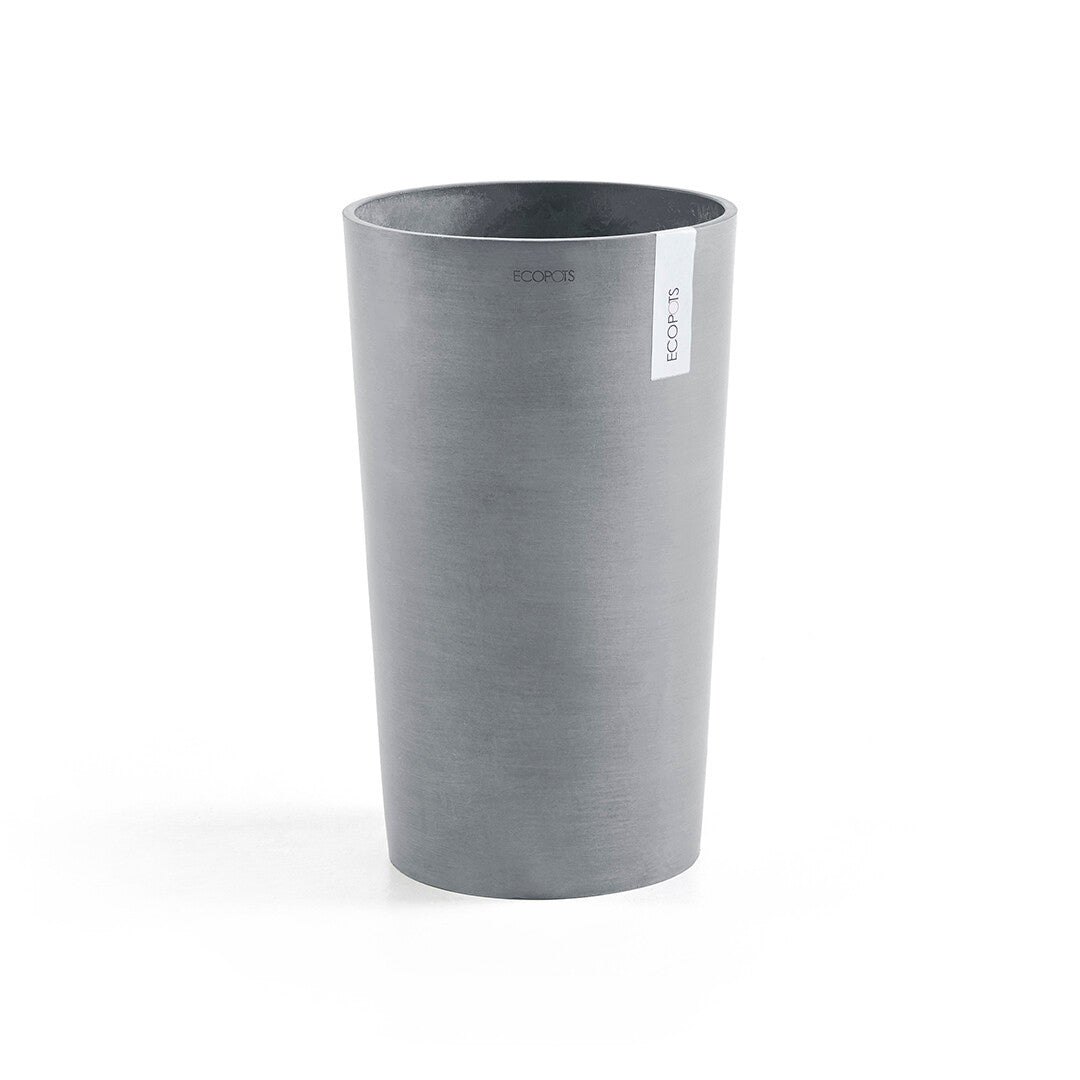 Kukkaruukku - Ecopots - Amsterdam keskikorkea 50cm siniharmaa - Ecopotskauppa - Uuden aikakauden kukkaruukku