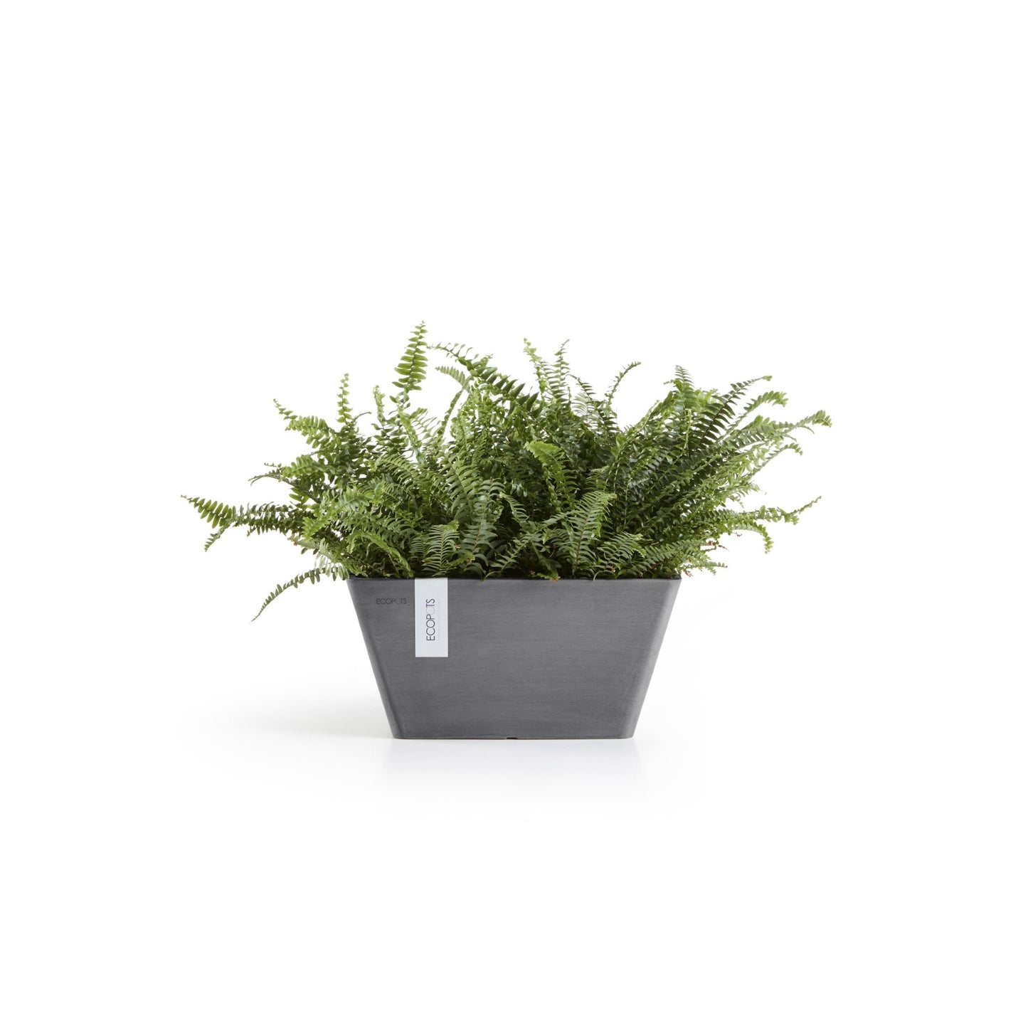 Kukkaruukku - Ecopots - Berliini 25cm harmaa - Ecopotskauppa - Uuden aikakauden kukkaruukku