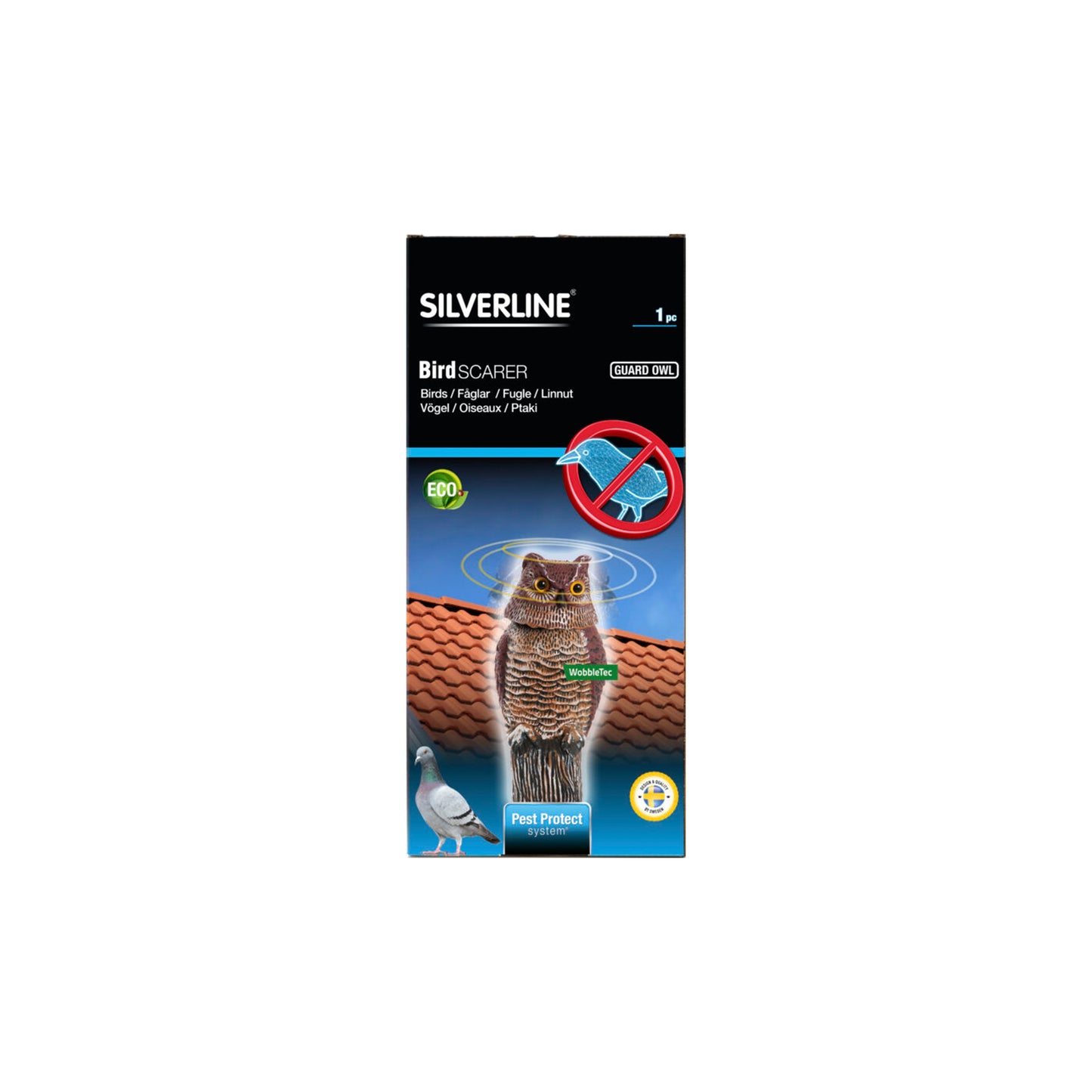 Fågelskrämma Guard Owl Uggla