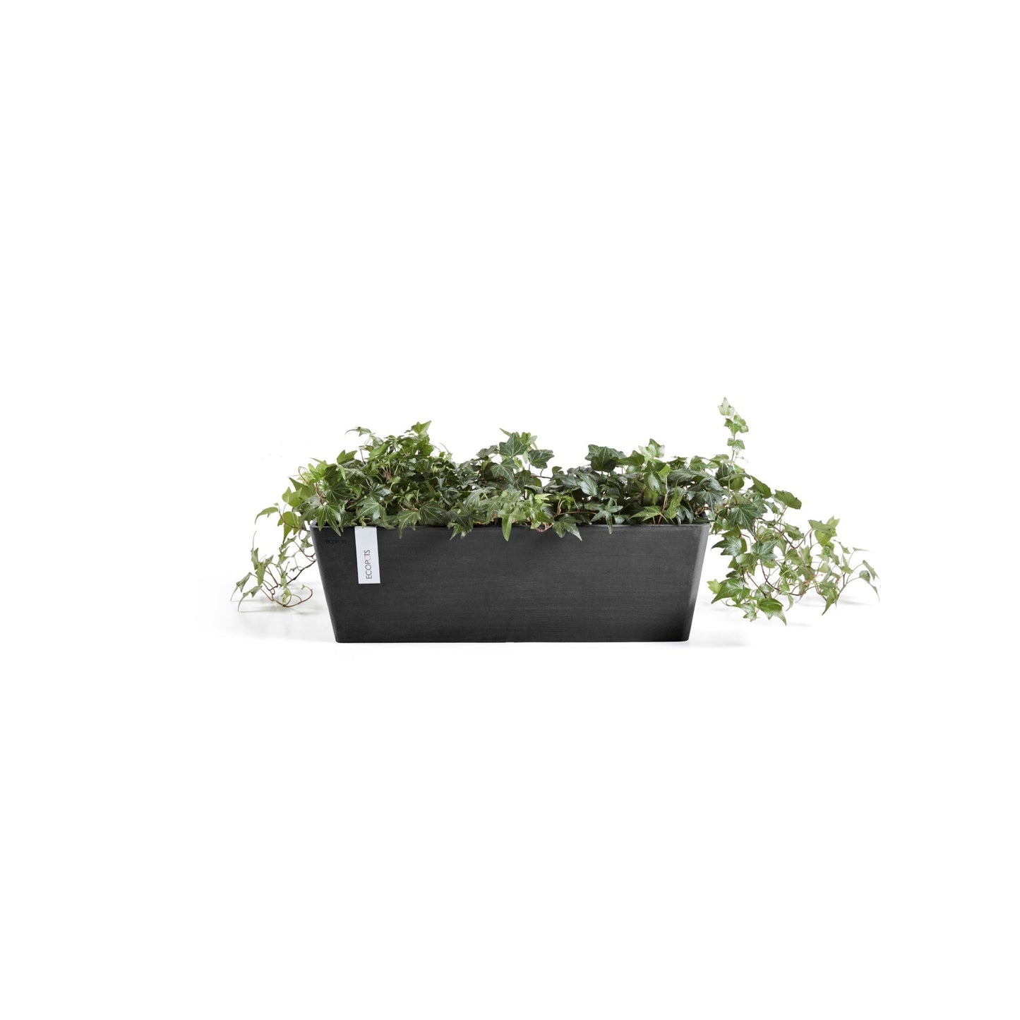 Kukkaruukku - Ecopots - Bruge 65cm tummanharmaa - Ecopotskauppa - Uuden aikakauden kukkaruukku