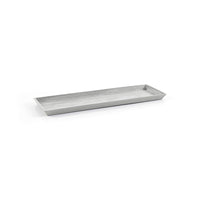 Aluslautanen Bruge 80cm valkoharmaa