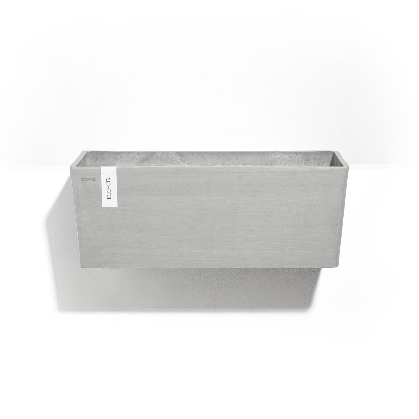 Kukkaruukku - Ecopots - Bruge ripustettava 55cm valkoharmaa - Ecopotskauppa - Uuden aikakauden kukkaruukku