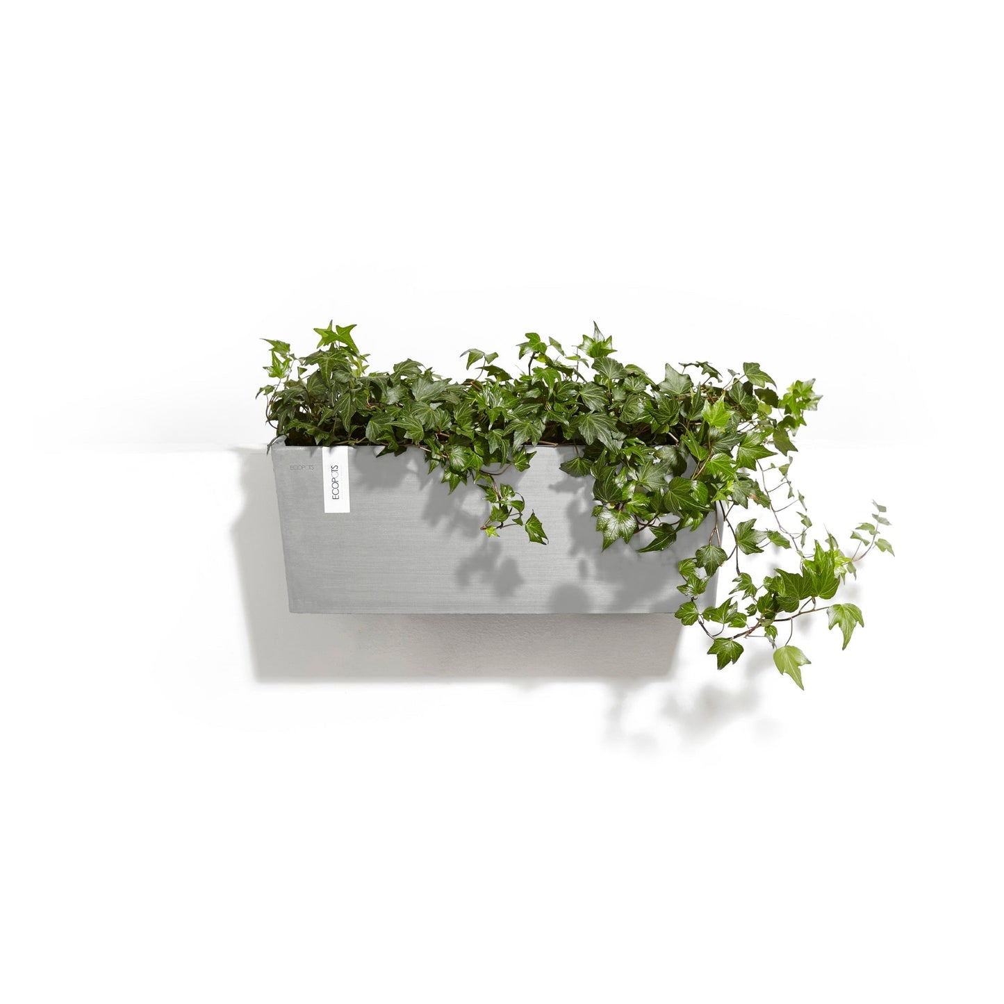 Kukkaruukku - Ecopots - Bruge ripustettava 55cm valkoharmaa - Ecopotskauppa - Uuden aikakauden kukkaruukku