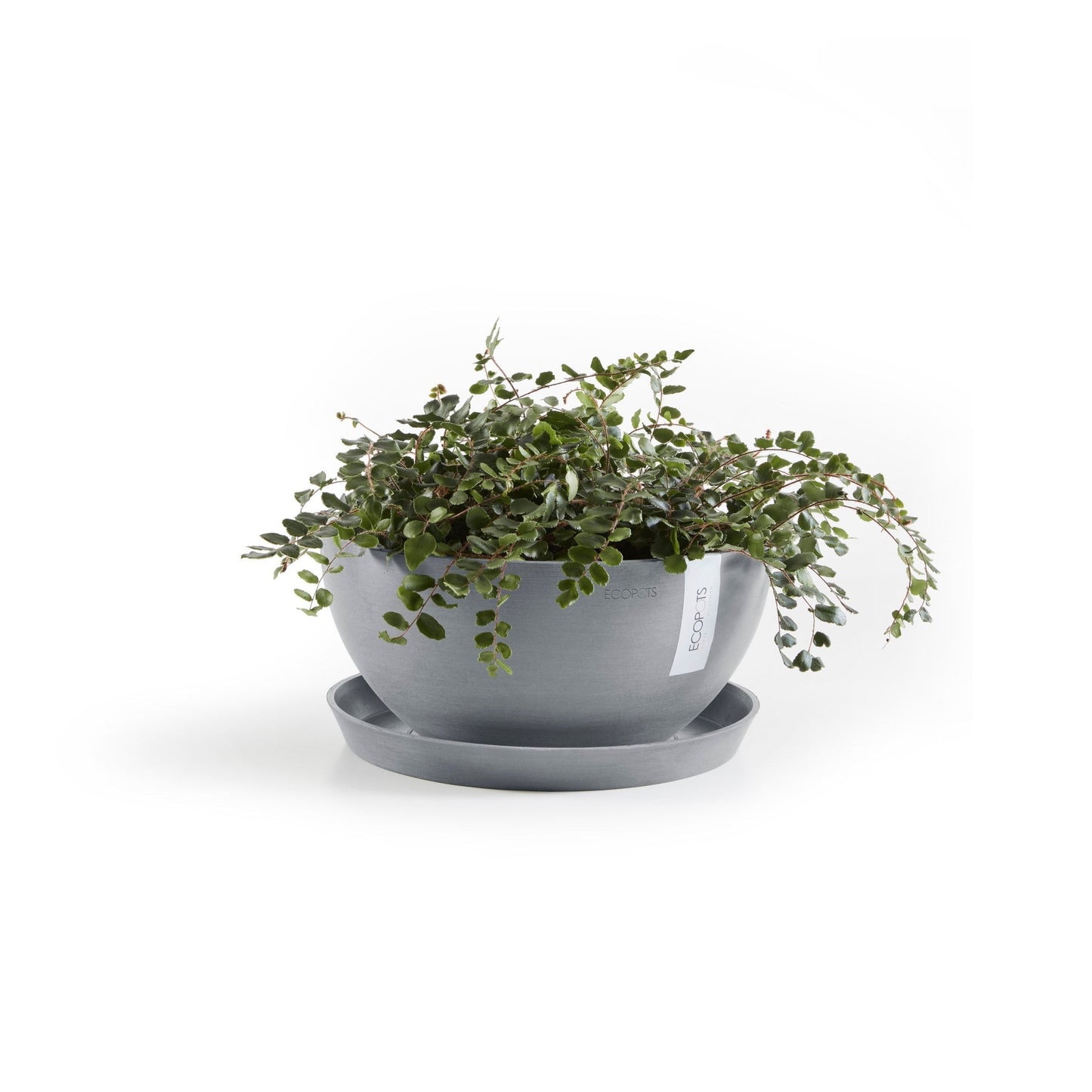Kukkaruukku - Ecopots - Brysseli 25cm siniharmaa - Ecopotskauppa - Uuden aikakauden kukkaruukku