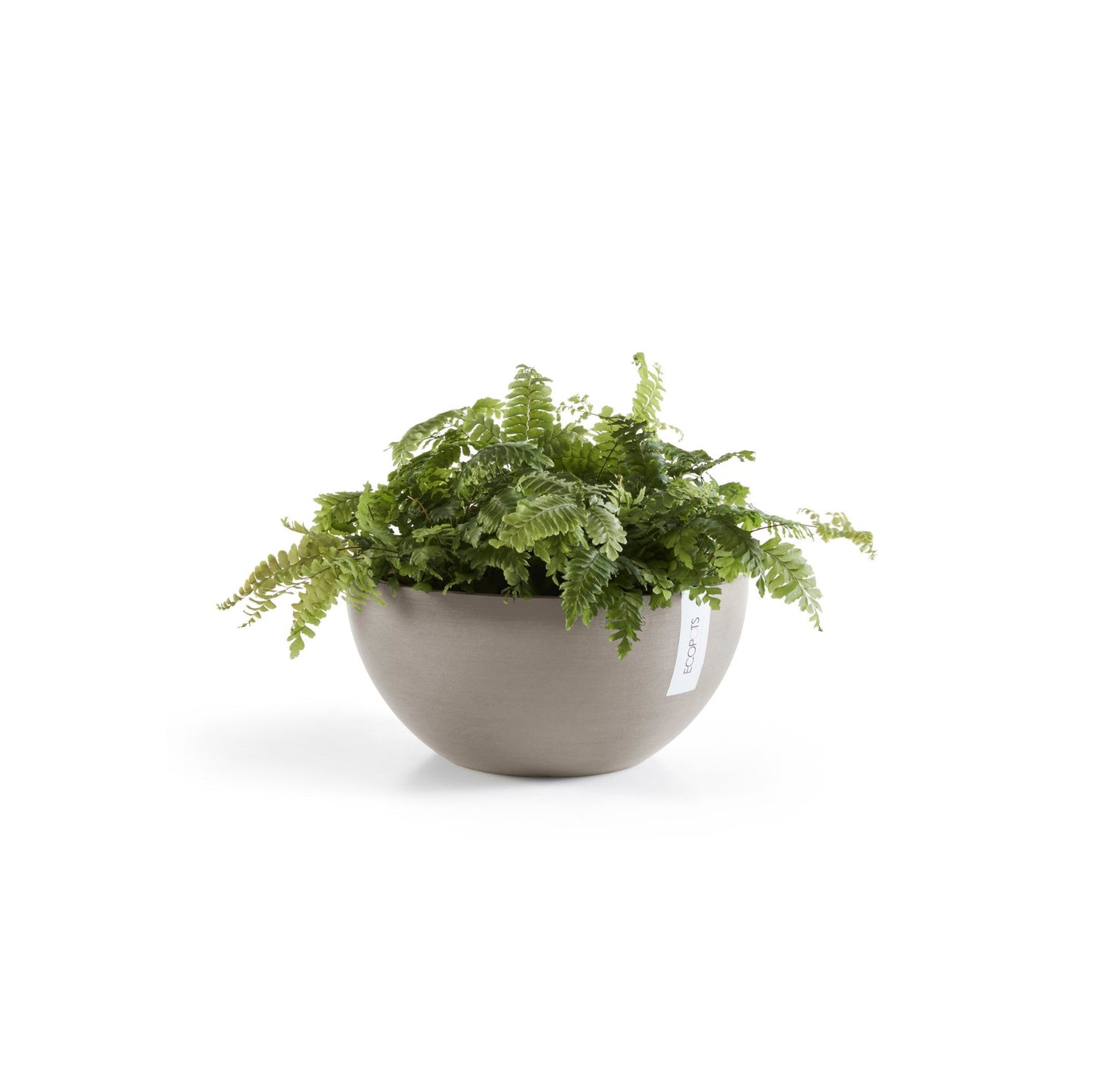 Kukkaruukku - Ecopots - Brysseli 25cm taupe - Ecopotskauppa - Uuden aikakauden kukkaruukku