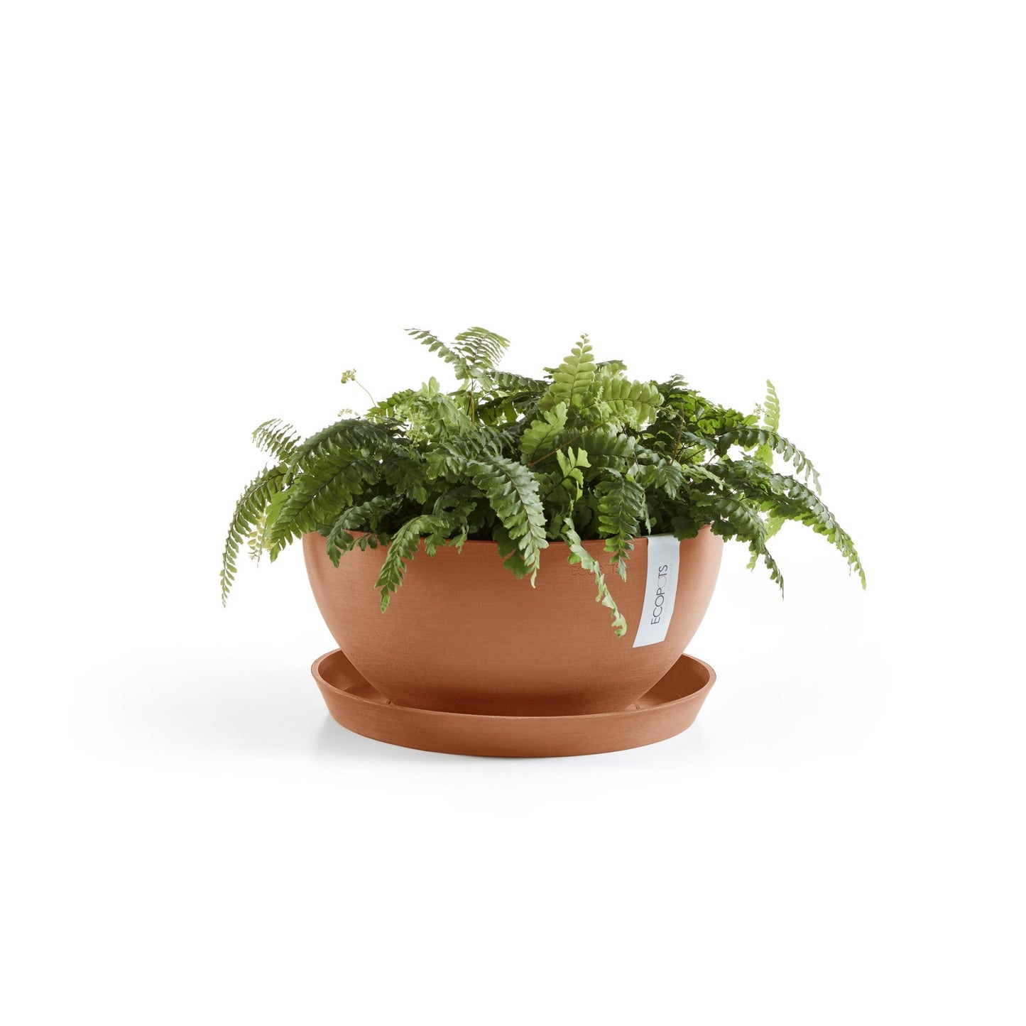 Kukkaruukku - Ecopots - Brysseli 35cm terracotta - Ecopotskauppa - Uuden aikakauden kukkaruukku