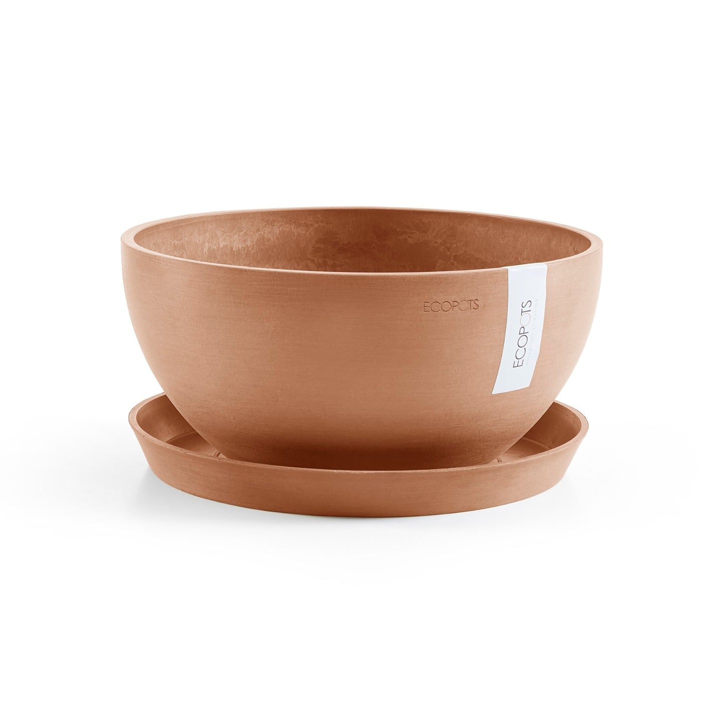 Kukkaruukku - Ecopots - Brysseli 35cm terracotta - Ecopotskauppa - Uuden aikakauden kukkaruukku