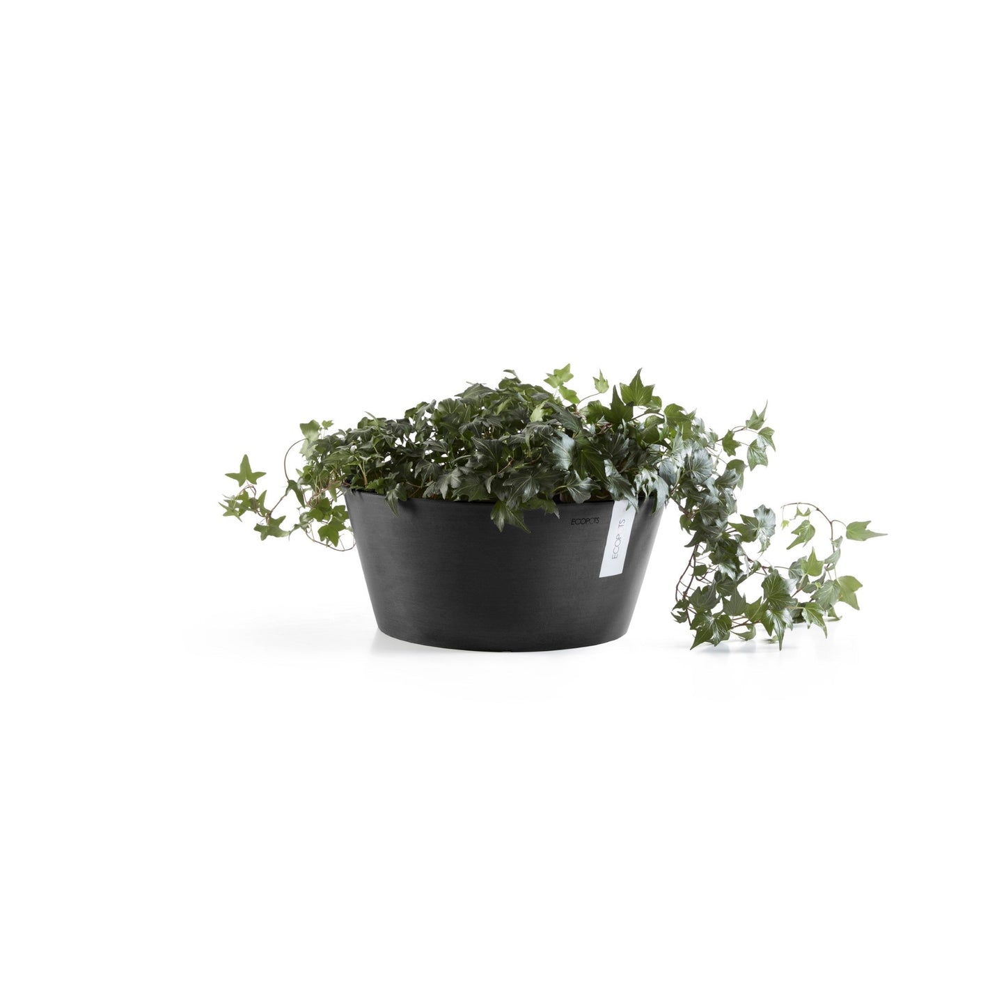 Kukkaruukku - Ecopots - Frankfurt 40cm tummanharmaa - Ecopotskauppa - Uuden aikakauden kukkaruukku
