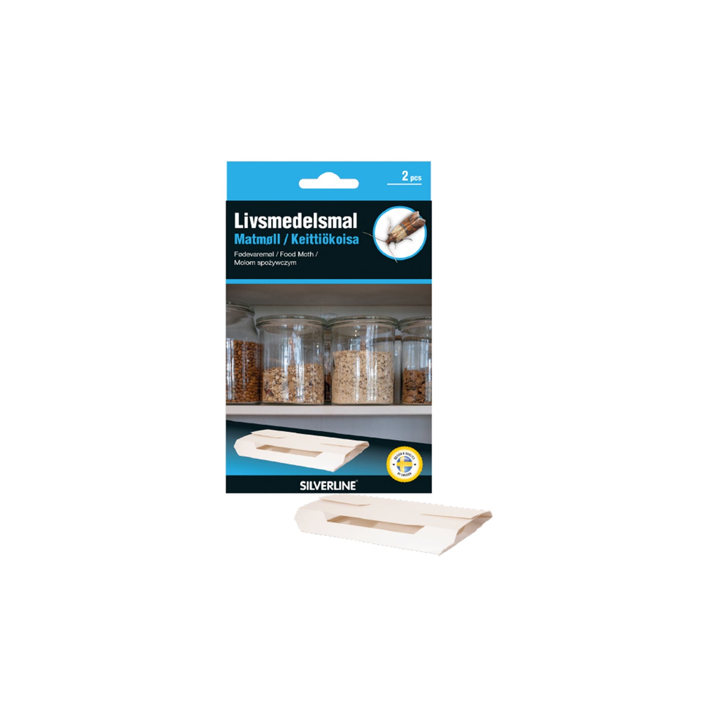 Livsmedelsmalfälla 2-pack
