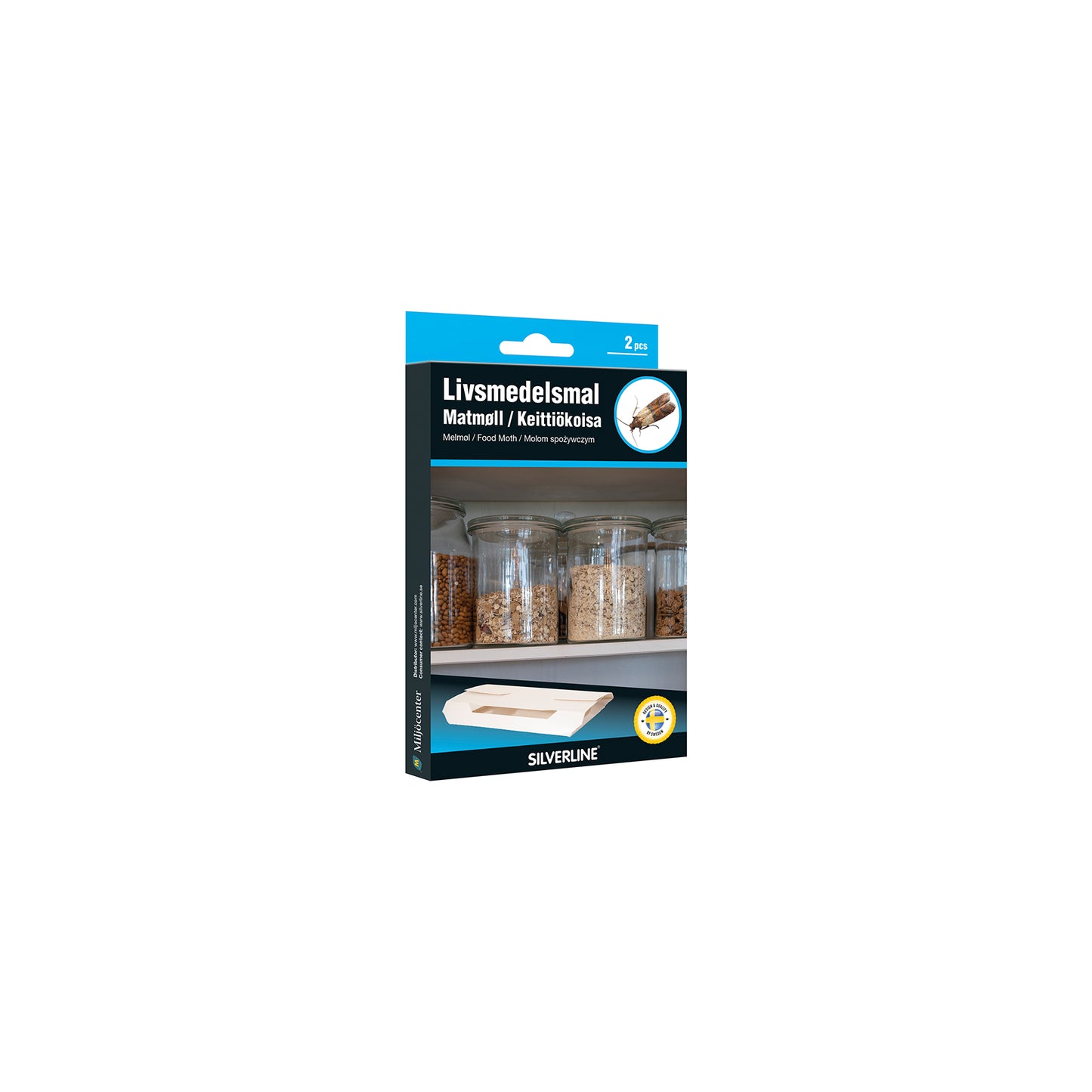 Livsmedelsmalfälla 2-pack