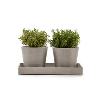 Lillepottide esitlusalus 25cm taupe