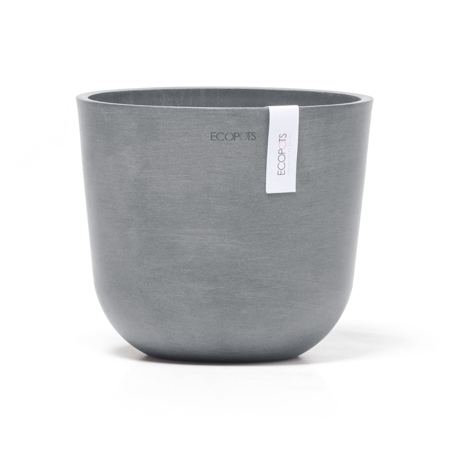 Kukkaruukku - Ecopots - Kukkaruukku Oslo 19cm siniharmaa - Ecopots - Uuden aikakauden kukkaruukku kierrätysmateriaalista