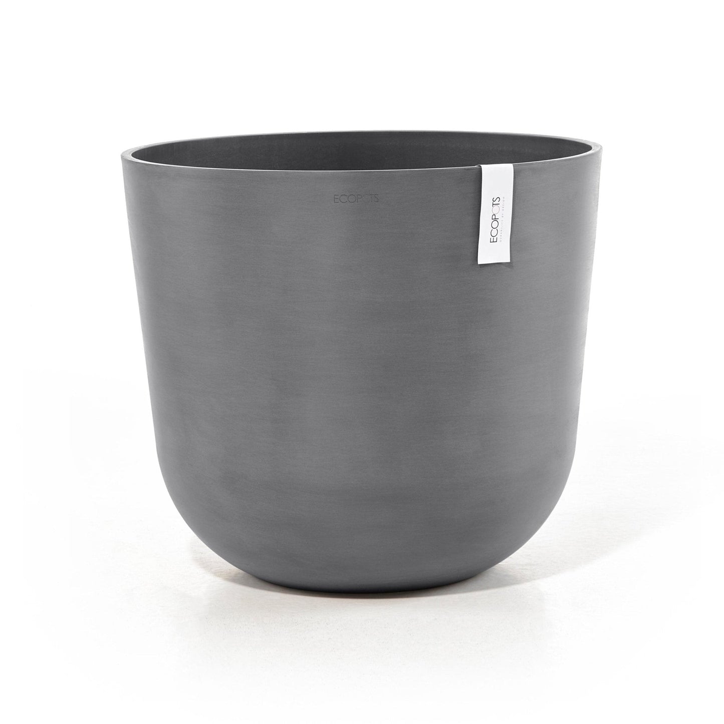 Kukkaruukku - Ecopots - Kukkaruukku Oslo 65cm harmaa - Ecopots - Uuden aikakauden kukkaruukku kierrätysmateriaalista