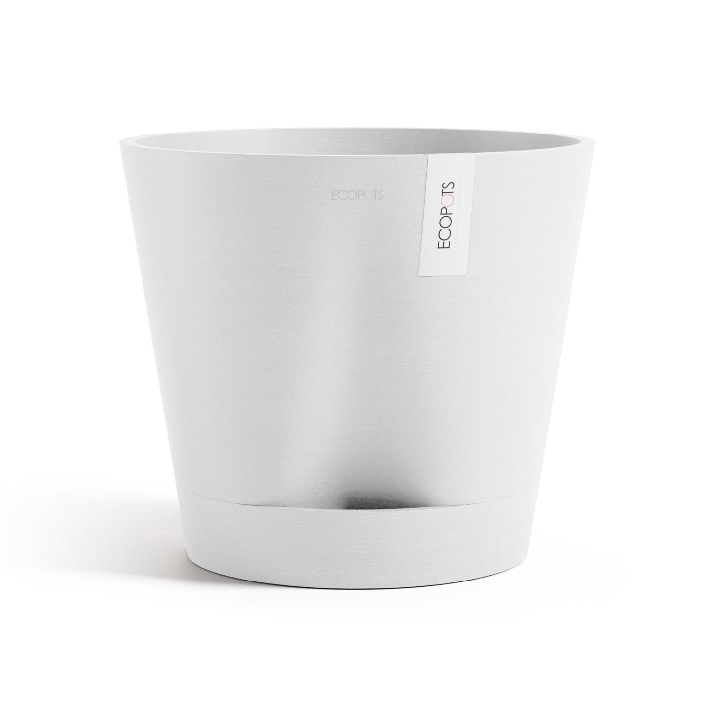 Kukkaruukku - Ecopots - Kukkaruukku Venetsia 2.0 40cm valkoinen - Ecopots - Uuden aikakauden kukkaruukku kierrätysmateriaalista