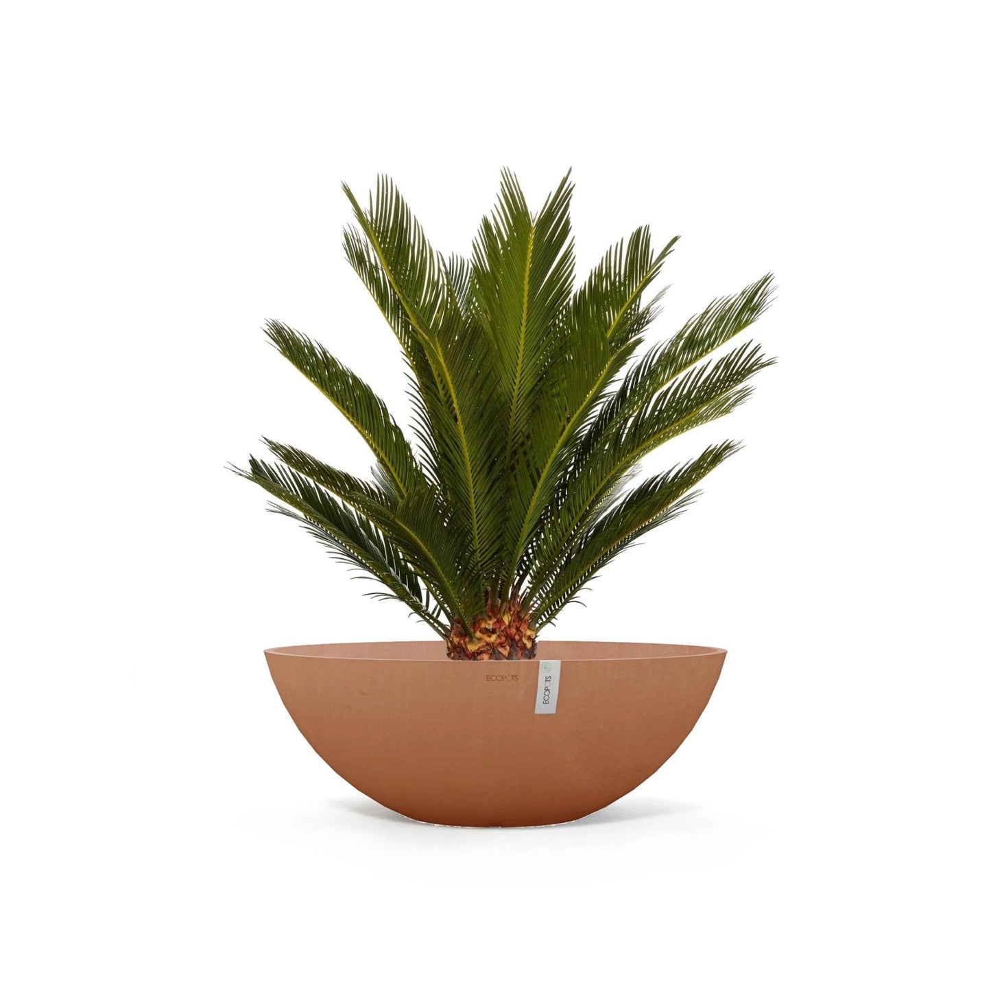 Kukkaruukku - Ecopots - Kukkaruukku Vienna 70cm terracotta - Ecopots - Uuden aikakauden kukkaruukku kierrätysmateriaalista