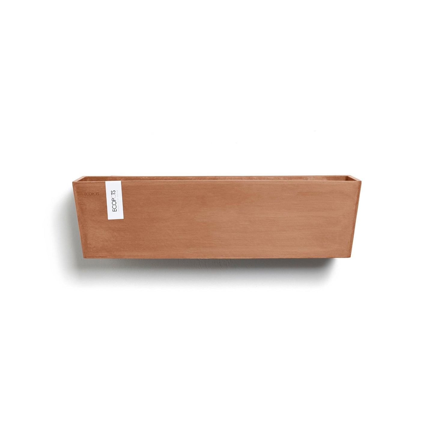 Kukkaruukku - Ecopots - Manhattan seinä 55cm terracotta - Ecopotskauppa - Uuden aikakauden kukkaruukku