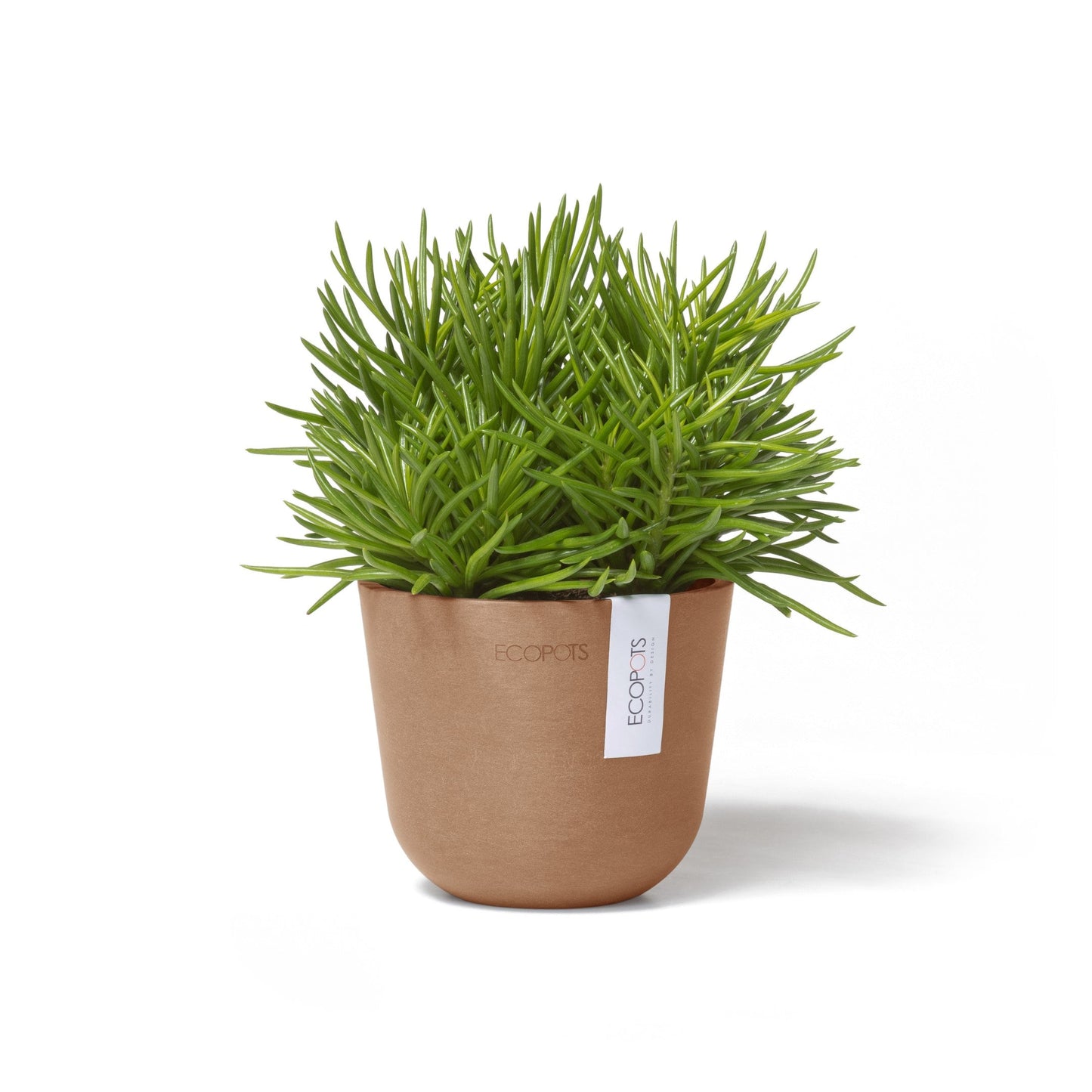 Kukkaruukku - Ecopots - Oslo 11,5cm terracotta - Ecopotskauppa - Uuden aikakauden kukkaruukku