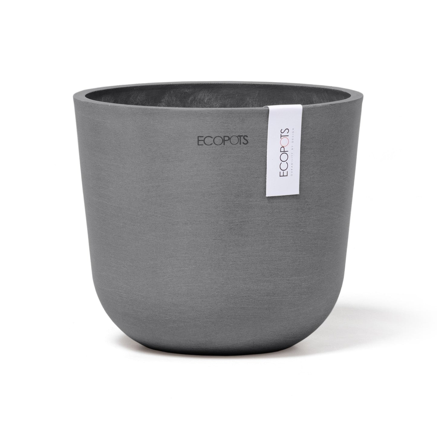 Kukkaruukku - Ecopots - Oslo 16cm harmaa - Ecopotskauppa - Uuden aikakauden kukkaruukku