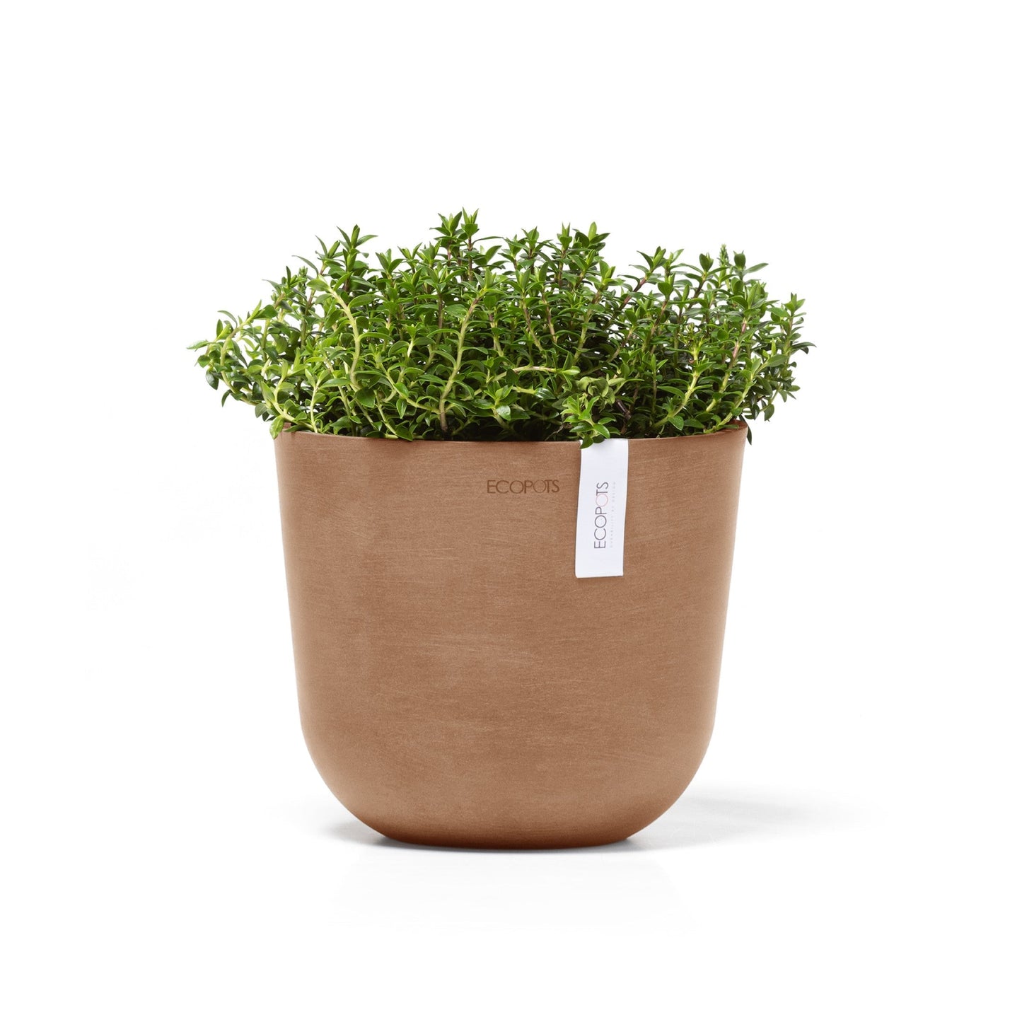 Kukkaruukku - Ecopots - Oslo 19cm terracotta - Ecopotskauppa - Uuden aikakauden kukkaruukku