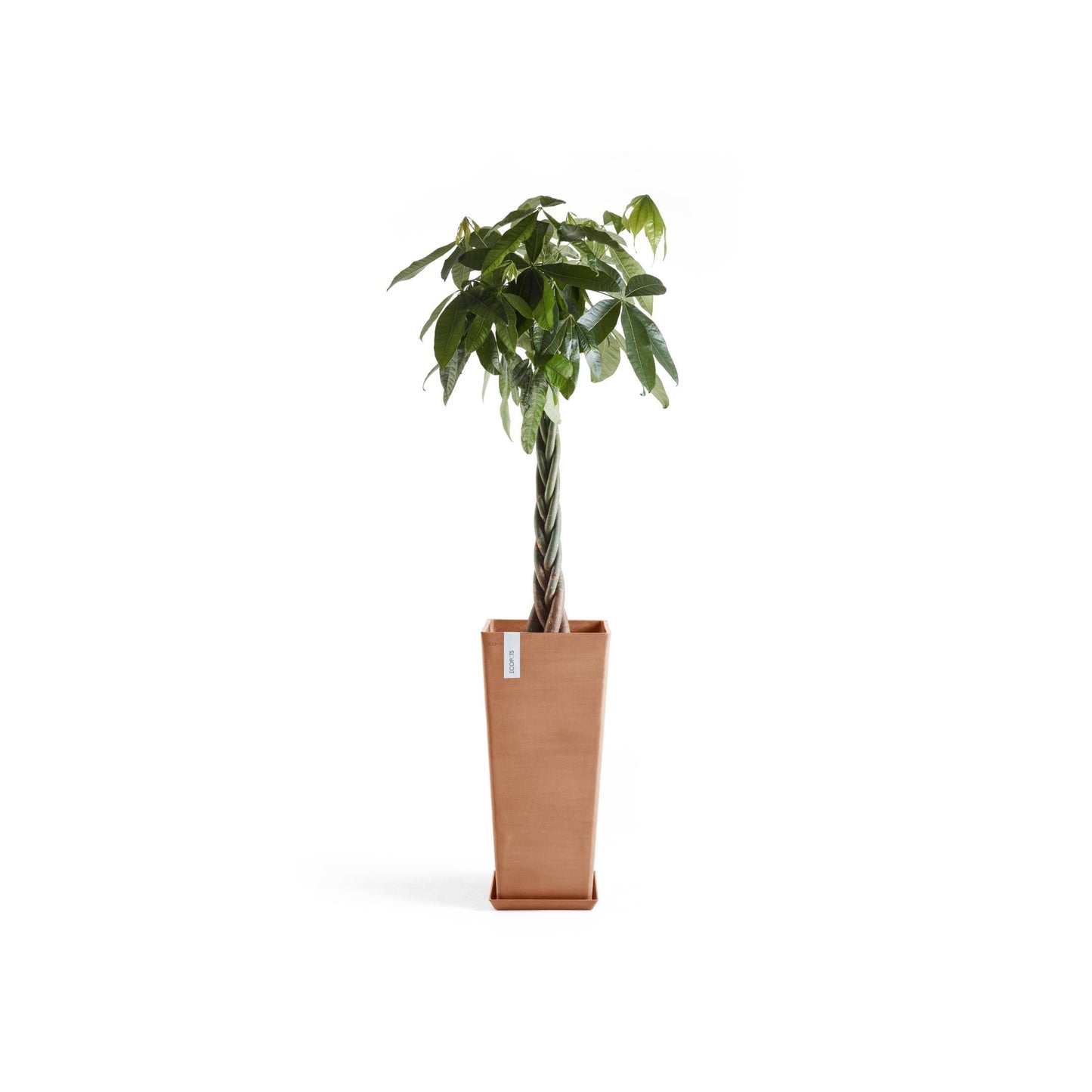 Kukkaruukku - Ecopots - Rotterdam korkea 70cm terracotta - Ecopotskauppa - Uuden aikakauden kukkaruukku